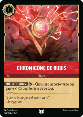 Chromicône de Rubis [134/204 FR 5]