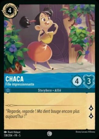 Chaca - Fille impressionnante [138/204 FR 5]