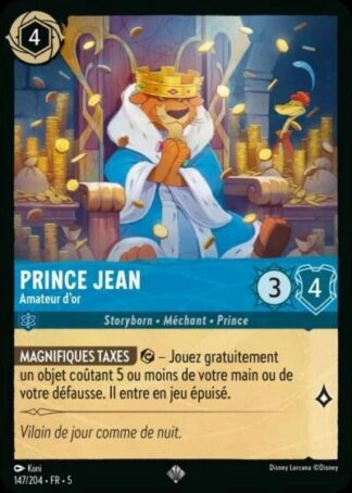 Prince Jean - Amateur d'or [147/204 FR 5]