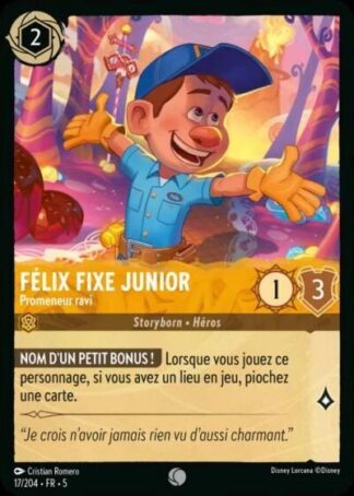 Félix Fixe Junior - Promeneur ravi [17/204 FR 5]