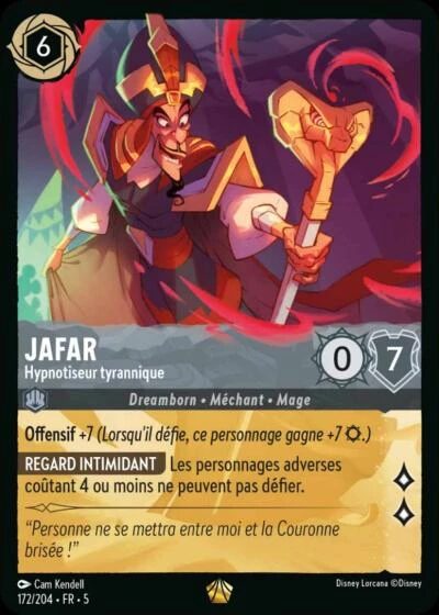 Jafar - Hypnotiseur tyrannique [172/204 FR 5]