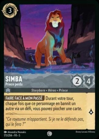 Simba - Prince perdu [173/204 FR 5]
