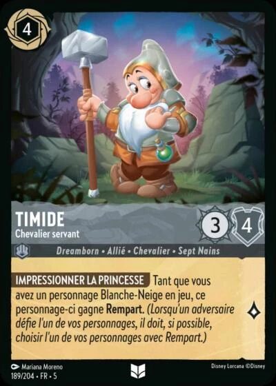 Timide - Chevalier servant [189/204 FR 5]