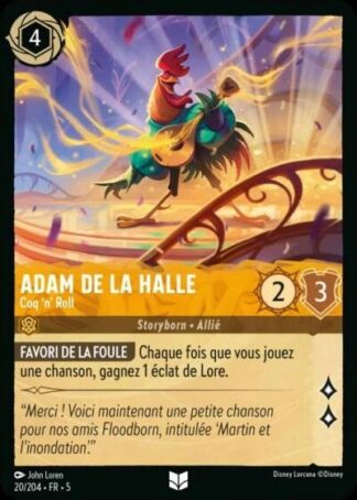 Adam de la Halle - Coq'n'Roll [20/204 FR 5]