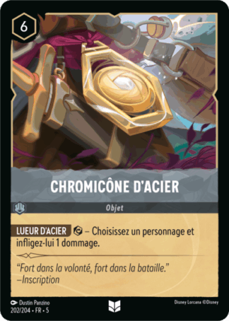 Chromicône d'Acier [202/204 FR 5]