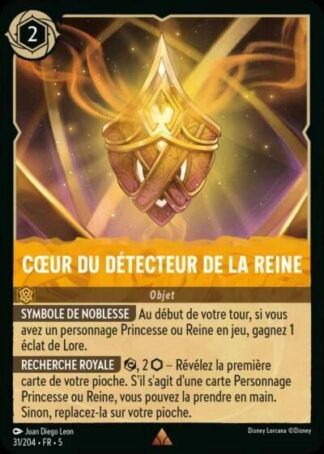 Coeur du détecteur de la reine [31/204 FR 5]