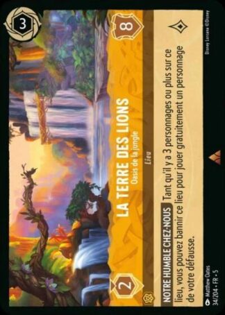 La Terre des Lions - Oasis de la jungle [34/204 FR 5]