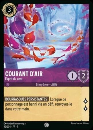 Courant d'air - Esprit du vent [42/204 FR 5]