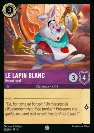 Le Lapin Blanc - Héraut royal [43/204 FR 5]
