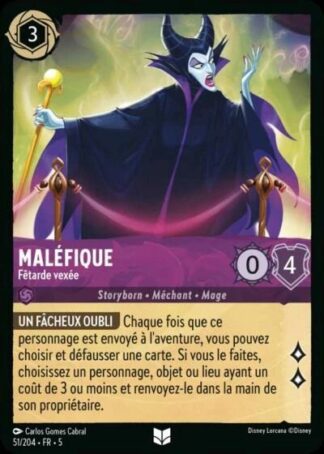 Maléfique - Fêtarde vexée [51/204 FR 5]