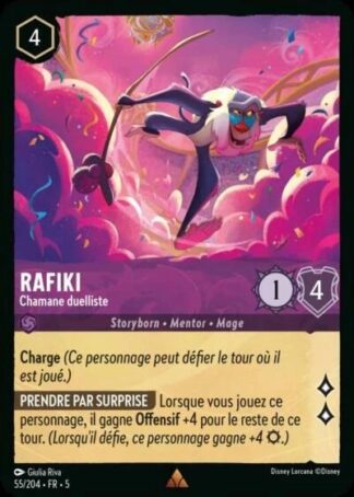 Rafiki - Chamane duelliste [55/204 FR 5]