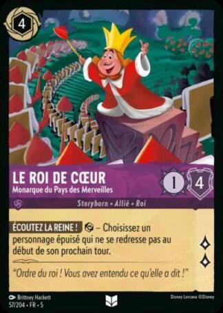 Le Roi de Coeur - Monarque du Pays des Merveilles [57/204 FR 5]
