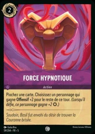 Force Hypnotique [59/204 FR 5]
