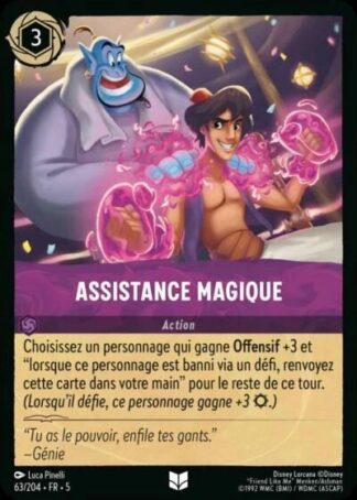 Assistance magique [63/204 FR 5]