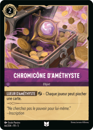Chromicône d'Améthyste [66/204 FR 5]