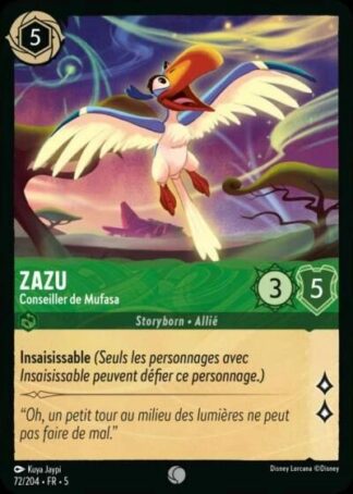 Zazu - Conseiller de Mufasa [72/204 FR 5]