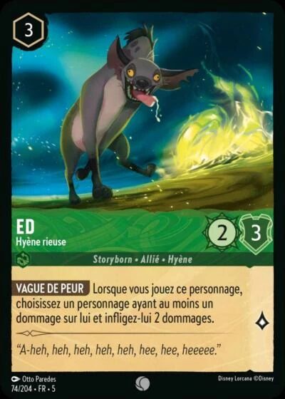 Ed - Hyène rieuse [74/204 FR 5]