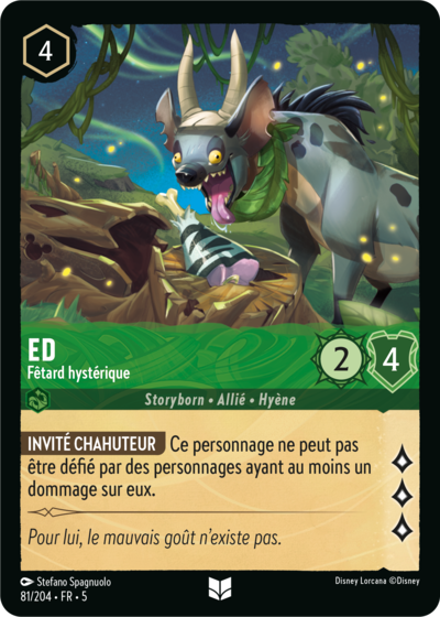 Ed - Fêtard hystérique [81/204 FR 5]