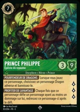 Prince Philippe - Épéiste du royaume [83/204 FR 5]