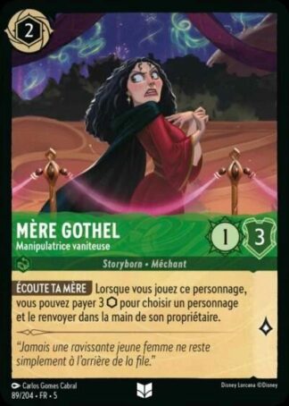 Mère Gothel - Manipulatrice vaniteuse [89/204 FR 5]