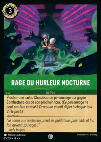 Rage du hurleur nocturne [95/204 FR 5]