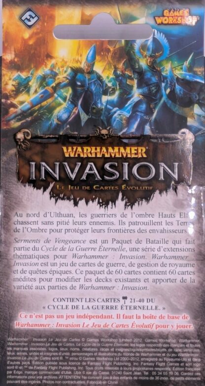 Serments de Vengeance [Warhammer Invasion]