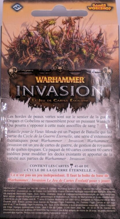 Bataille pour le Vieux Monde [Warhammer Invasion]