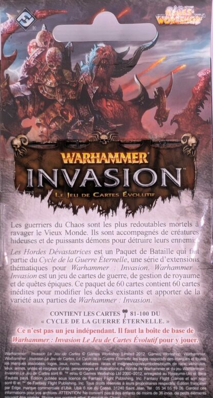 Les Hordes Dévastatrices [Warhammer Invasion]