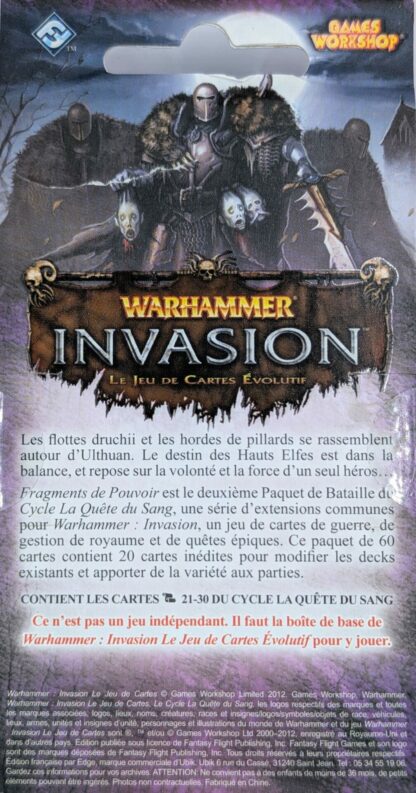 Fragments de Pouvoir [Warhammer Invasion]