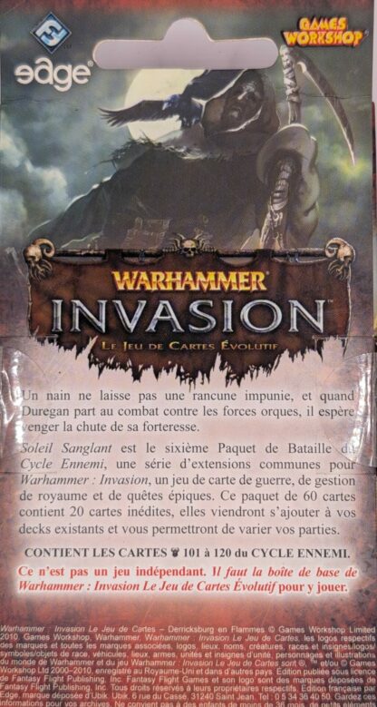 Soleil Sanglant [Warhammer Invasion]
