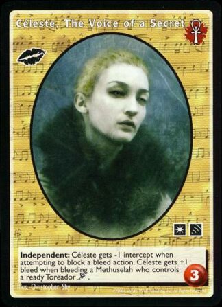 Céleste, The Voice of a Secret [BL set] - VTES CCG