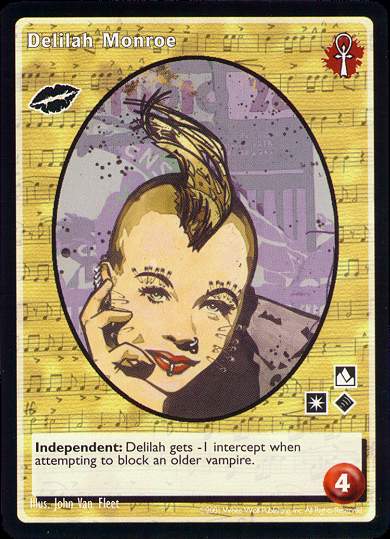Delilah Monroe [BL set] - VTES CCG