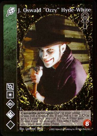 J. Oswald "Ozzy" Hyde-White [CE set] - VTES CCG