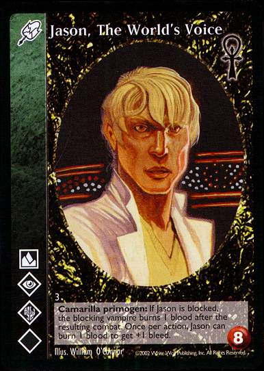 Jason, The World's Voice [CE set] - VTES CCG