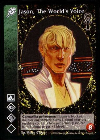 Jason, The World's Voice [CE set] - VTES CCG