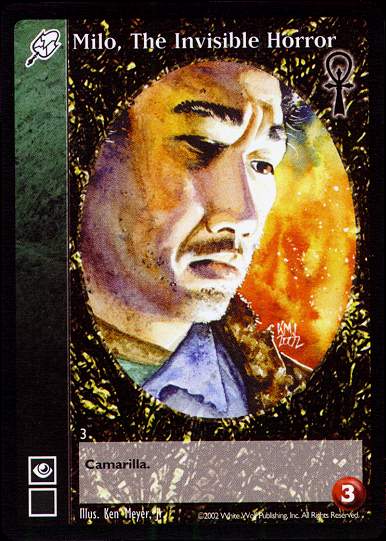 Milo, The Invisible Horror [CE set] - VTES CCG