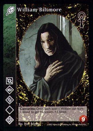William Biltmore [CE set] - VTES CCG