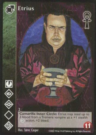 Etrius [CE set] - VTES CCG