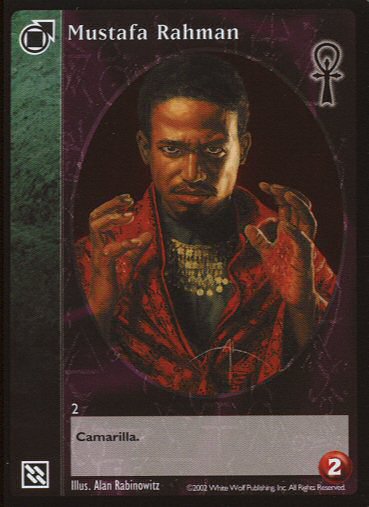 Mustafa Rahman [CE set] - VTES CCG