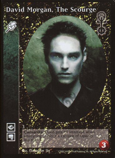 David Morgan, The Scourge [Anarchs set] - VTES CCG