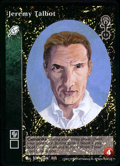 Jeremy Talbot [Anarchs set] - VTES CCG