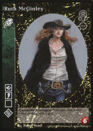Ruth McGinley [Anarchs set] - VTES CCG