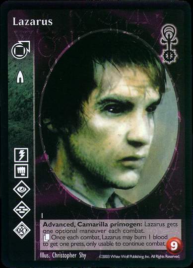 Lazarus [Anarchs set] - VTES CCG