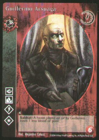 Guillermo Arsuaga [Gehenna set] - VTES CCG