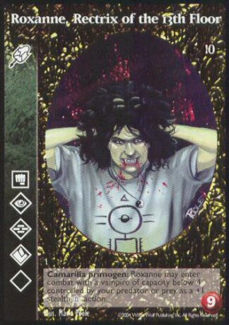 Roxanne, Rectrix of the 13th Floor [Tenth set] - VTES CCG