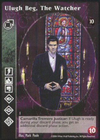 Ulugh Beg, The Watcher [Tenth set] - VTES CCG