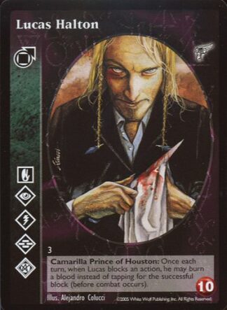 Lucas Halton [KMW set] - VTES CCG