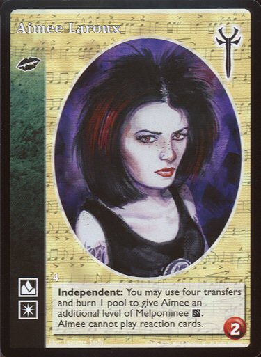Aimee Laroux [LoB set] - VTES CCG