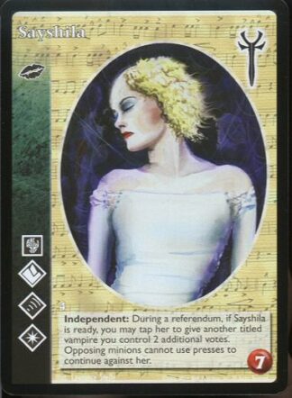 Sayshila [LoB set] - VTES CCG