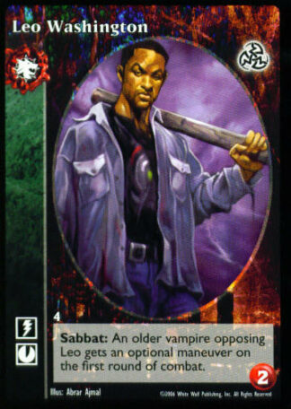 Leo Washington [Third set] - VTES CCG